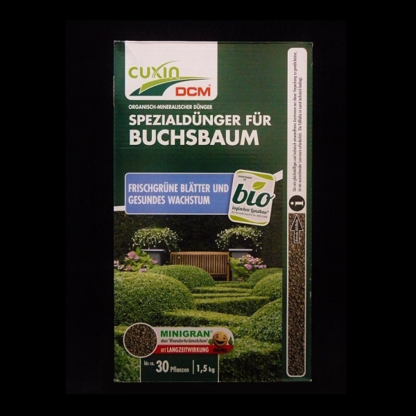 Cuxin DCM Spezialdünger für Buchsbaum 1,5 kg