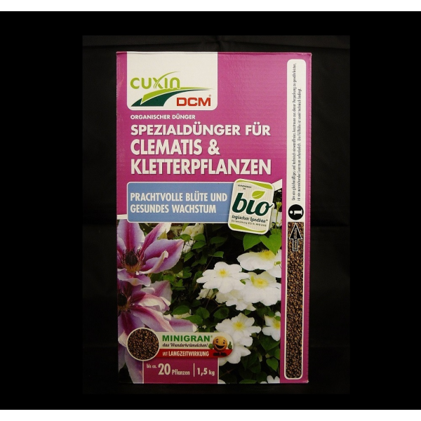 Cuxin Speziald&uuml;nger f&uuml;r Clematis &amp; Kletterpflanzen 1,5 kg