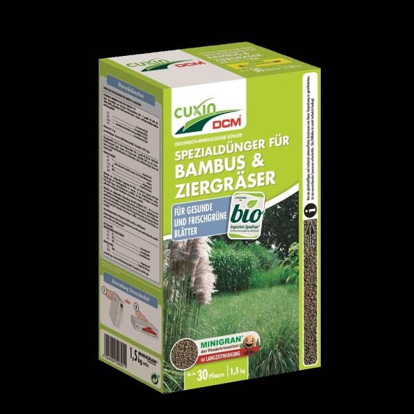 Cuxin Spezialdünger für Bambus und Ziergräser 1,5 kg