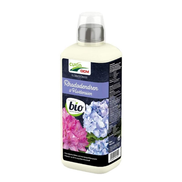 Cuxin Flüssigdünger Rhododendren & Hortensien BIO 800 ml