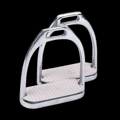 Kerbl Steigb&uuml;gel Edelstahl 10 cm Trittbreite paarweise