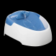 Trixie Trinkbrunnen Duo Stream, Kunststoff 1 l/20 × 12 × 23 cm, weiß/blau