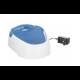 Trixie Trinkbrunnen Duo Stream, Kunststoff 1 l/20 × 12 × 23 cm, weiß/blau