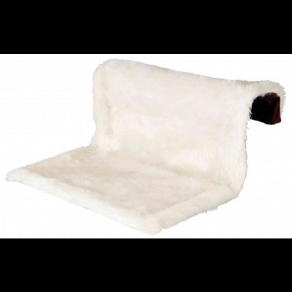 Trixie Liegemulde für Heizkörper Plüsch/Velours 45 × 26 × 31 cm creme/braun