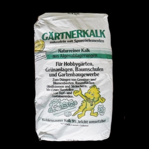 G&auml;rtnerkalk 25 kg