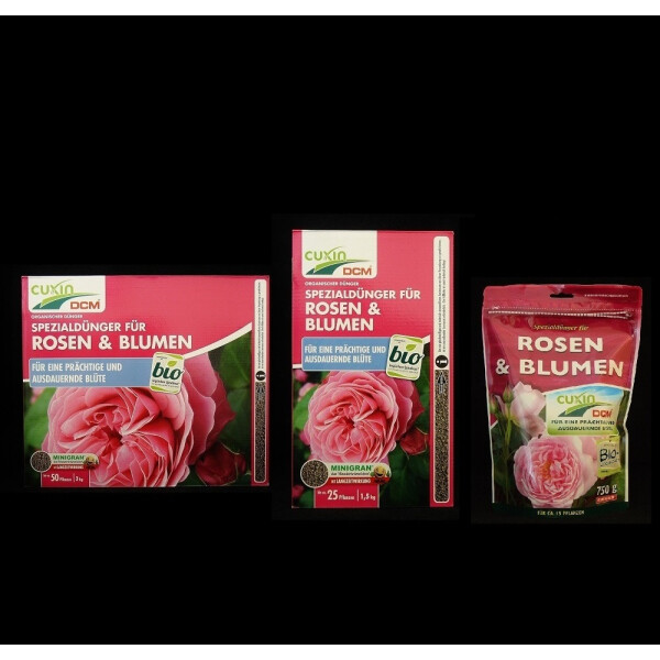 Cuxin Spezialdünger für Rosen & Blumen