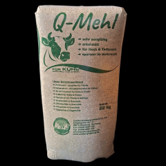 Q-Mehl f&uuml;r K&uuml;he 22 kg Strohmehl entstaubt