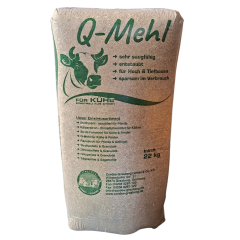 Q-Mehl f&uuml;r K&uuml;he 22 kg Strohmehl entstaubt