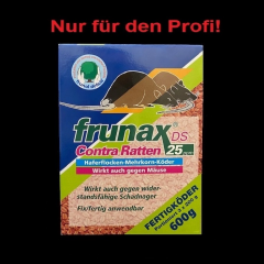 3 x frunax DS Contra Ratten 25ppm 600 g (3 x 200 g) |...